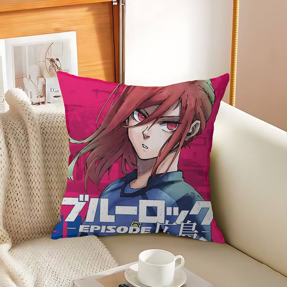 Популярное аниме B-Blue L-Lock Чигири Хёма Наволочка Декоративная Подушка Диван Домашний Декор Чехол Наволочки 12x12Inch