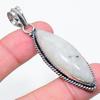 Rainbow Moonstone Gemstone 925 Silver Jewelry Pendant 2.56"