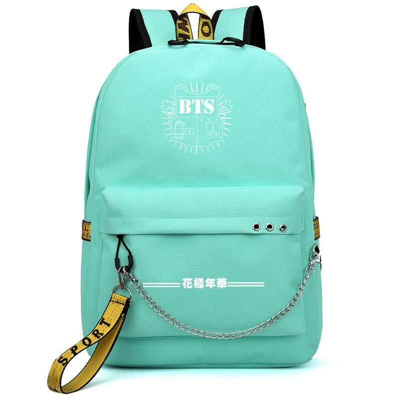 Kpop Bangtan Boys Bts Backpack Usb Charging School Bags Rucksack Bags Travel