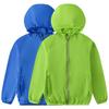Kids' Breathable Summer Sunscreen Jacket - Lightweight Unisex Skin Coat for Boys, Girls & Parents