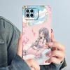 For OPPO Reno4 Lite Reno4 F Phone Case Reno 4 Lite 4F Cover Soft Silicone Cartoon Funda Lovely Panda Flower Printed Coque Casing