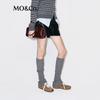 MO&Co. Women's British Style H-Line PU Short Skirt