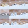 Trendy Titanium Steel Stud Earrings for Women