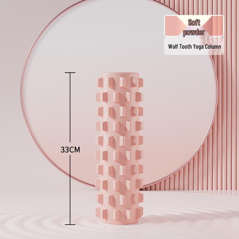 SanFan Yoga Foam Roller Set: Muscle Relaxation, Slim Calves, Wolf Tooth & Fascia Ball Massage Rollers.