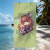 Game Anime cartoon D-DDLC Towel Quick Drying Beach Towels Are Suitable For Swimming Pools Camping Yoga And The Gym
