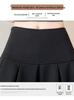 Falda Pantalón de Verano para Mujer con Adorno de Encaje, Corte A, Plisada - Cintura Alta, Adelgazante, Diseño Versátil que se Ajusta a la Cadera