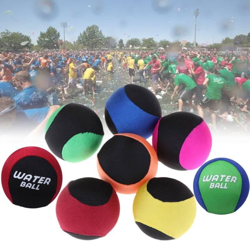 Colorful Bouncy Water Ball Tpr Material 6cm Diameter For Beach Fun And Massage