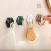 Geometric Punch-Free Sticky Hooks for Kitchen & Home - Key, Bag, Door Traceless Light Luxury Design