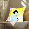 Anime The T-Tatami Galaxy Pillow Case Fashion Square Pillowcase Bedroom Sofa Room Ins Decoration Leisure