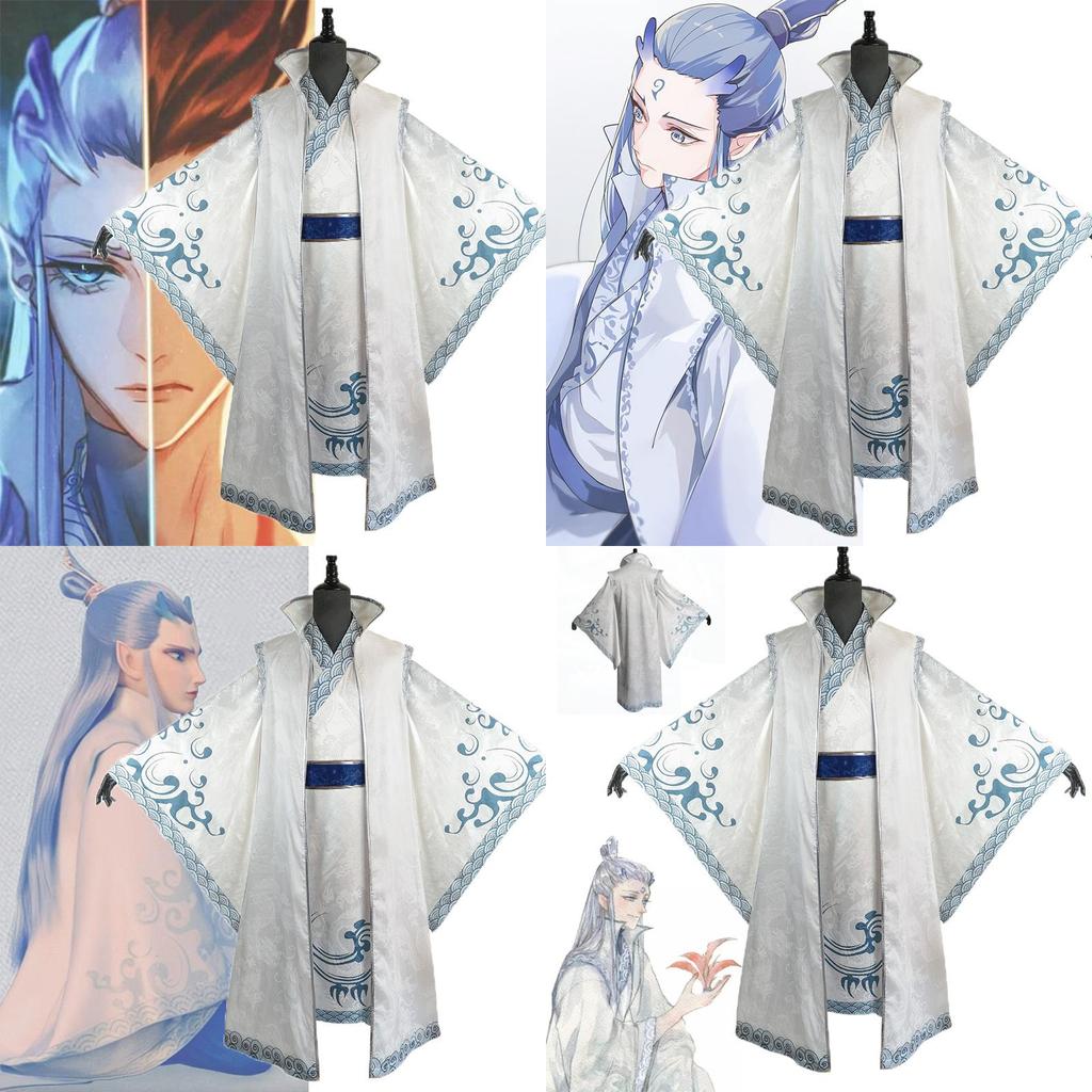 Stylish Ne Zha Ao Bing Cosplay Costume Set With Exquisite Workmanship And Perfect Stitches
