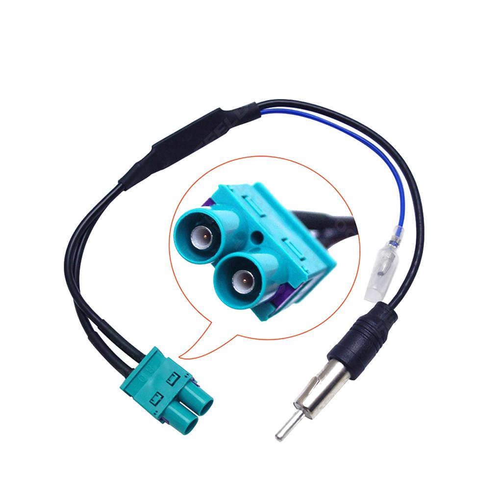 Auto Antenna Adapter RF Radio Antenna Adapter Fit for RNS510/RCD510/310/Golf