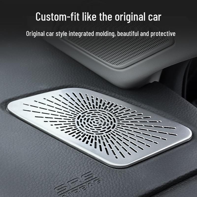 Stainless Steel Air Vent Protector for 23-25 Honda CRV Dashboard