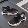 Children's New Spring and Autumn Girls Net Surface Breathable Flying Woven Shoes Boys Non-slip Soft Sole Sports Shoes Tide