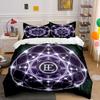 Magical Geometry Design Set Soft Comfortable Duvet Cover Bedding Set Included 1*Duvet Cover & 2*Pillowcases, Gift