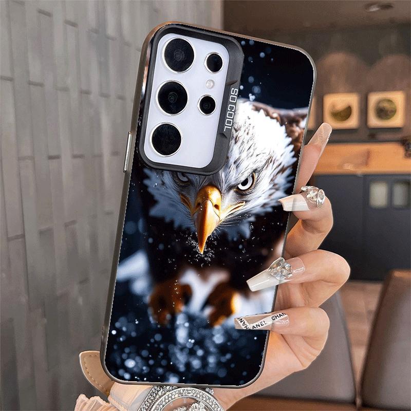 Cooler stoßfester Bald Eagle Handyhülle für Samsung A17 A16 A15 A14 A37 A57 A36 A56 A26 A35 A55 A25 A34 A54 A24 A13 A23 A33 A53 A0