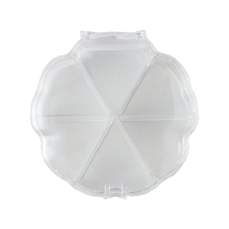 Nail Rhinestones Storage Box Organizer Plastic False Nail Art Accessories Tool Case,Empty Nail Decorations Container