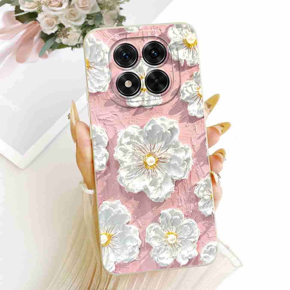 For Xiaomi Redmi Note 14 Pro 5G Case Luxury Pattern Cover Soft Slim Phone Case For Redmi Note14Pro 14Pro 5G Coque