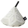 Triangular Pot Hana 1 Diameter X Height Made In Suitable for Staub &NE Holder, White, Piece, 12.5cm 9cm, Japan, Pots, Handles, Lids, Fabric, Loop,