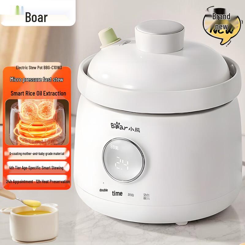 Bear Smart Electric Stew Pot