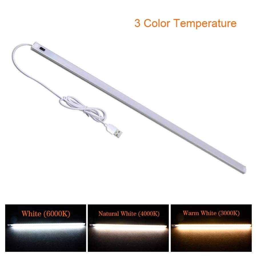 

Ручной индукционный настенный светильник с 3 цветовыми температурами, USB, алюминиевый светодиодный барный светильник, индукционный выключатель, светильник для шкафа, кухни 30cm