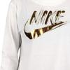 Nike Logo Casual Long Sleeve T-Shirt Women Tops White 939349-100