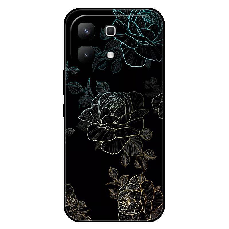 For Infinix Note 60 5G Case Cute Animal Fashion Flower Silicone Phone Case For Infinix Note60 X6879 Lens Protect Soft TPU Cover