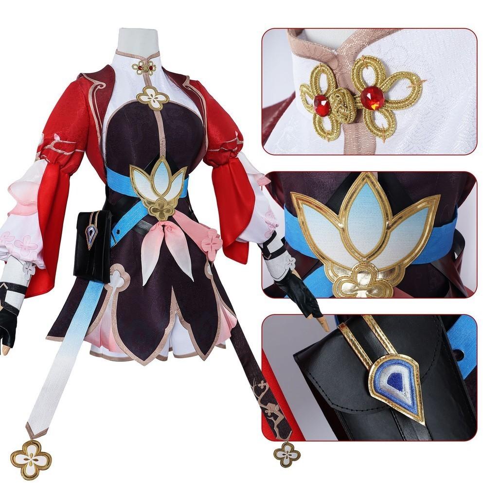 Adorable Polyester March 7th Cosplay Costume For Game Anime Roleplay