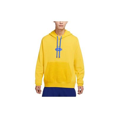 Nike Αθλητικό Φούτερ με Κεντημένο Λογότυπο Πουλόβερ Ανδρικό Αθλητικά Ρούχα Κίτρινο DM5463-709