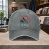 Motorcycle Gear Wash Baseball Cap Unisex Adjustable Vintage Casual Hat for Unisex Women Outdoor Daily Wear