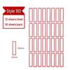 Self-Adhesive Journal Stickers & Handwritten Labels