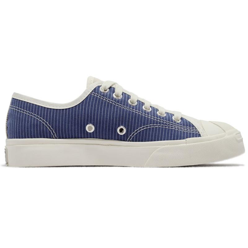 Converse Jack Purcell Renew Upcycle Classic Casual Low-Top Espadrilles Unisex Blue and White