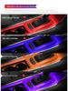 Carbon Fiber Interior Kit for Toyota Venza 2020-2022: Center Console & Anti-Kick Door Protection