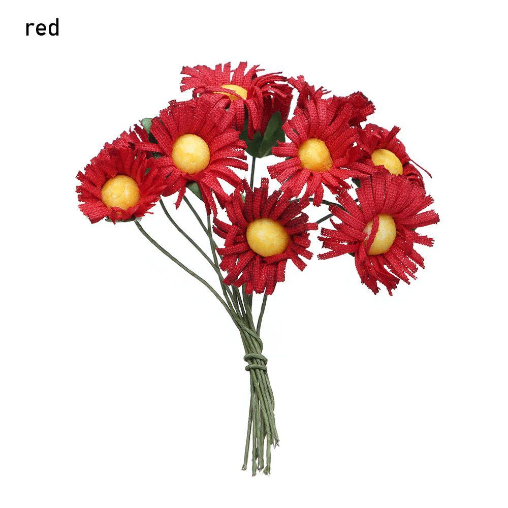 Decoration Mini Daisy Silk Gerbera Artificial Flower Fake Flores Bouquet Decoration Mini Daisy Silk Gerbera Artificial Flower Fake Flores Bouquet