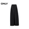 ONLY Women's 2025 Summer Layered Pleated Wide-Leg Trousers