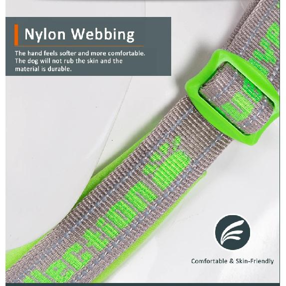 Truelove Double H Harness Neoprene Padding Durable Strong Reflective Gow in the Dark Aluminum Alloy Fitting Light Weight TLH6571
