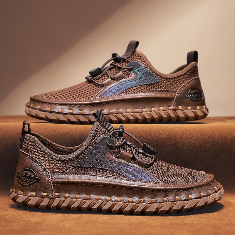 

Large size men s shoes 2025 summer fly-woven mesh sneakers outdoor running shoes men s casual breathable mesh shoes 46