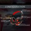 3.5mm Wired Gaming Headset with Mic Over-Ear Headphones 9D Stereo Sound Gamer Video Game Noise Cancelling For PC Gaming Headset