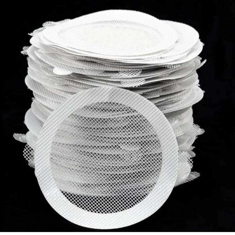 Einweg-Abflussfilter aus Netzgewebe im Badewannen-Duschabfluss, Haarfänger, Stöpsel für Badewanne, Waschbecken, Antiblockiersieb, Badezimmerzubehör