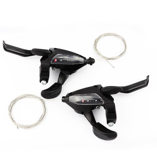EF500 Trigger Schalthebel Einzel 3/7/8 Links Geschwindigkeit Korrosionsbeständig ABS Sensibel Schaltwerk Fahrradbremse für MTB