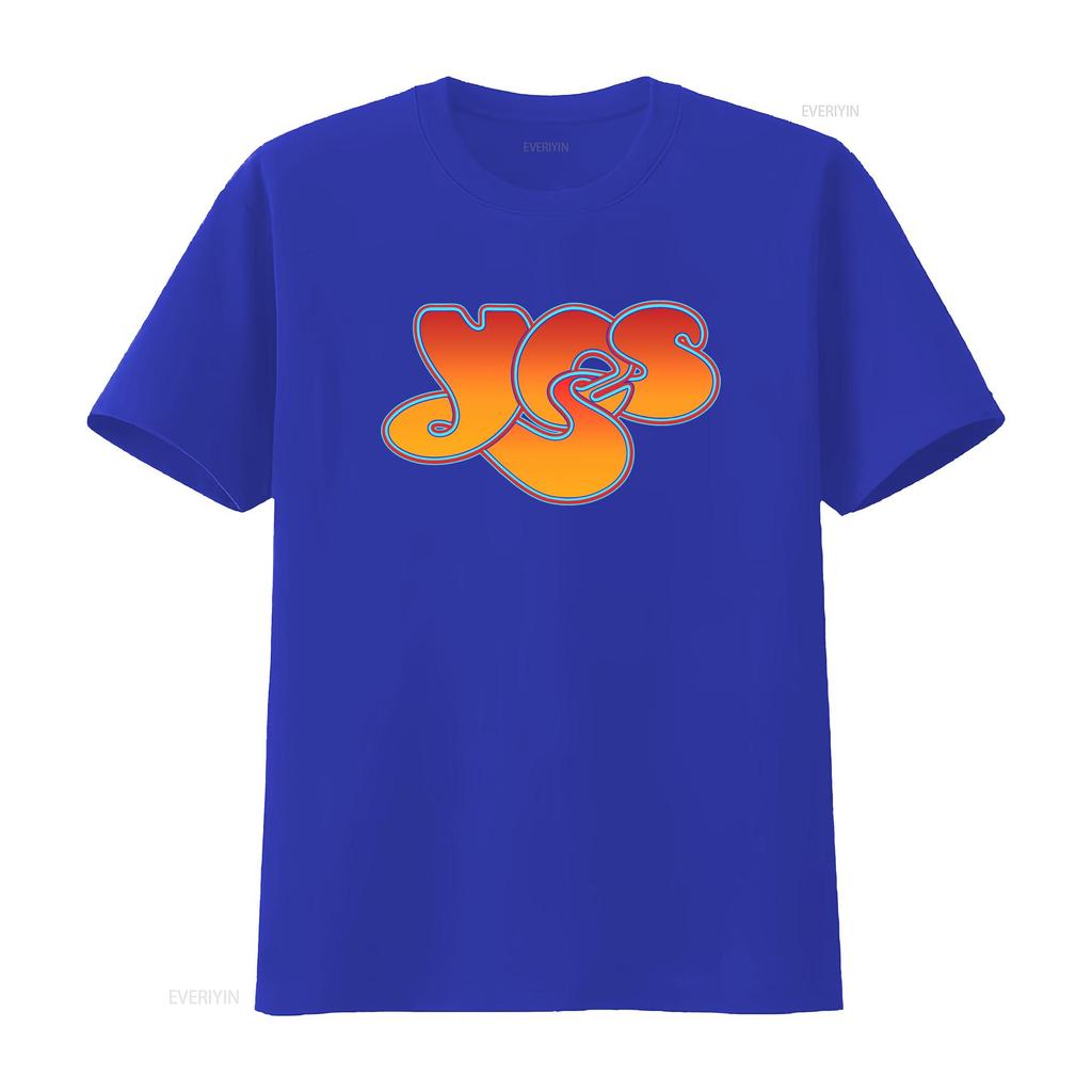 Yes British Progressive 70s Rock Band T Shirt Heavy Cotton S 3xl Vintage Washed Casual Graphic Homme Slightly Soft