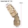 Agricultural Sprayer Adjustable Copper Nozzle High Pressure Atomizing