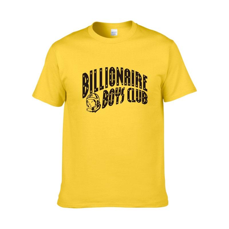 Stylish New Billionaire Boys Club Printing Men's O-neck Slim Short Sleeve T-shirt Tops For Fashion Enthusiasts
