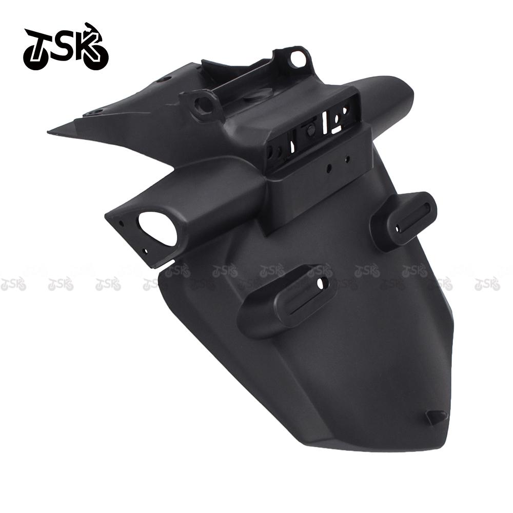 Motorcycle Rear Tire Fender Fit for Yamaha FZ6 2004 - 2009 FZ6N S 2005 2006 2007 2008 License Number Plate Light Frame Holder
