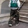 Unisex Camouflage Straight-Leg Pants - Spring/Summer Trendy Hip Hop Style