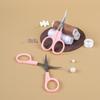 Upturned Scissors for Sewing, Cross Stitch, and Embroidery