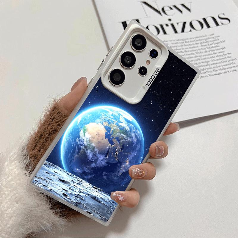 Earth Stars Space Universe Shockproof Phone Case for Samsung Galaxy S26 Edge S25 Ultra S24 FE S23 Plus S21 Cover Anti Fall Funda