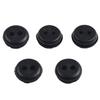 2 Hole Rubber Fuel Gas Tank Line Grommet Replacement For Trimmer Lawn Mower