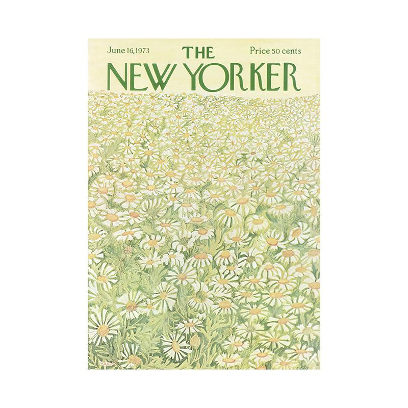 

Постер журналу The New Yorker Нордична квітка Міський кіт Полотно Картини Друковані Настінне мистецтво Зображення для вітальні Домашній декор Без рами 50x70cm