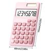 8-Digit Scientific Calculator Dual Power Supply Standard Function Calculator  School Office
