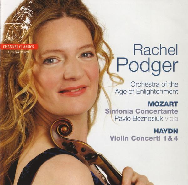 

CD RACHEL PODGER PodgerSinfonia Concertante Violi CCSSA29309 Channel Classic 2009 Japan ObiClassical Used